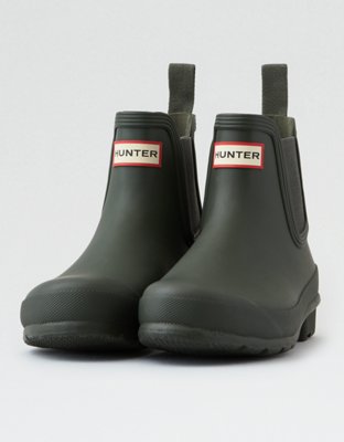 hunter chelsea rain boots men