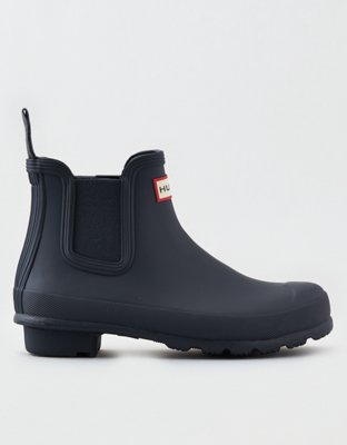 hunter chelsea rain boots men
