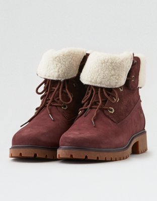 fleece timberland boots