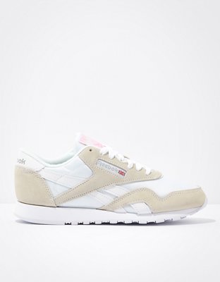 Reebok Womens CL Nylon Sneaker