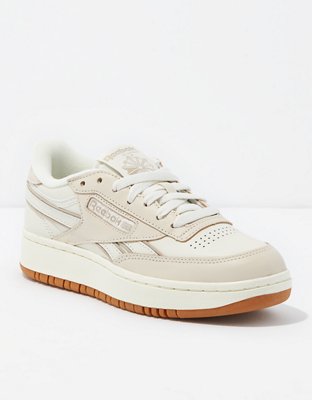 REEBOK CLUB C DOUBLE EXTRA WHITE/PINK - SNEAKERS WOMEN