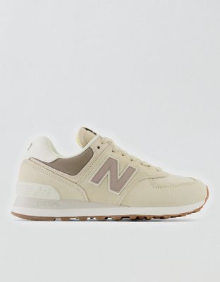 New balance blancas 574 best sale