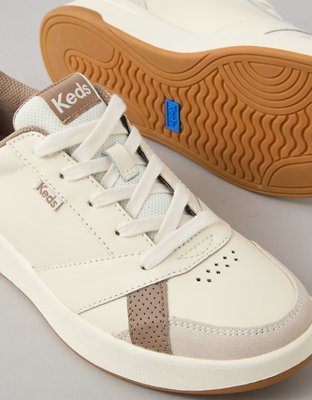 Keds The Court Leather Lace-Up Sneaker