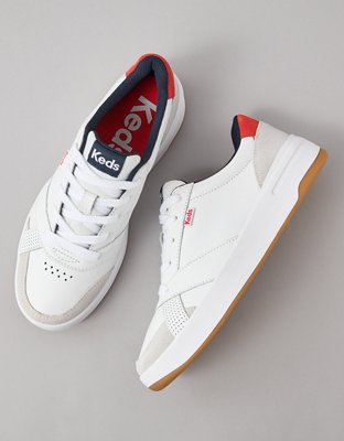 Keds The Court Leather Lace-Up Sneaker
