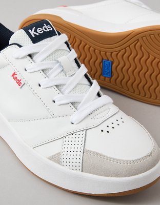Keds The Court Leather Lace-Up Sneaker