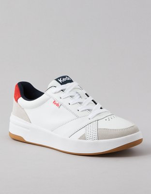 Keds The Court Leather Lace-Up Sneaker