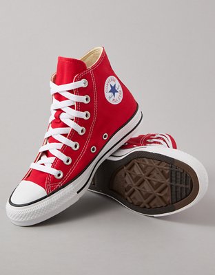 Red chucks womens online