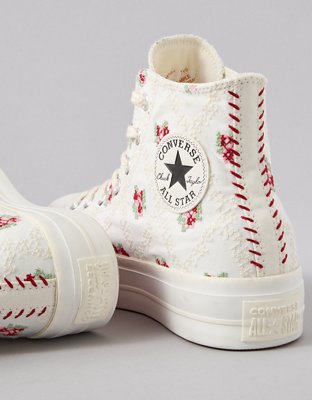 Converse Chuck Taylor All Star Lift Flowers Platform Sneaker