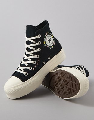 Converse Chuck Taylor All Star Embroidered Flowers High-Top Sneaker