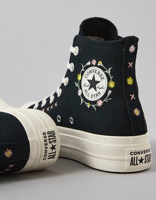 Converse Chuck Taylor All Star Embroidered Flowers High-Top Sneaker