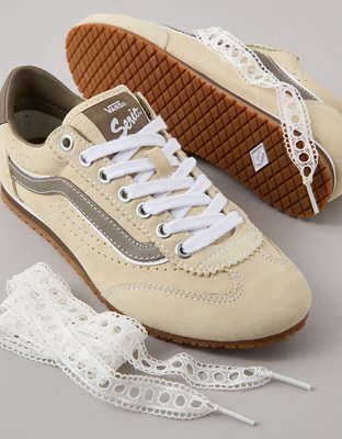 Женские кроссовки Vans Super Lowpro, цвет: Бежевый — фото 3