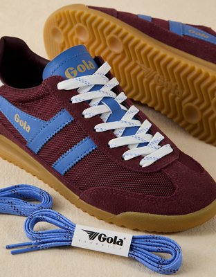gola tornado sneakers dark brown tobacco Gola Classics Men's Tornado Sneakers