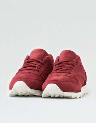 maroon reebok classics