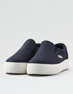 superga slip on platform sneakers