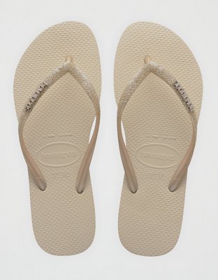 Женские сандалии American Eagle Havaianas Slim Glitter Flip Flops — фото 2