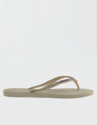 Havaianas Slim Glitter Flip Flops