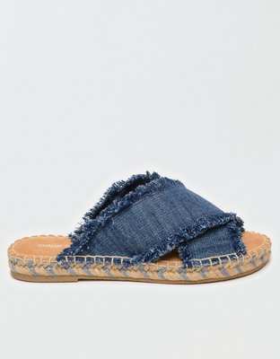 Minnetonka on sale denim sandals