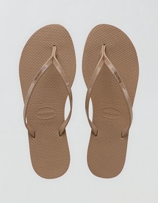Женские сандалии American Eagle Havaianas Women's You Metallic Flip Flop — фото 2