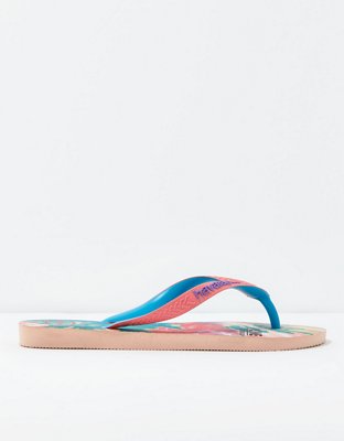 Женские сандалии American Eagle Havaianas Top Fashion Tie-Dye Flip Flop — фото 2