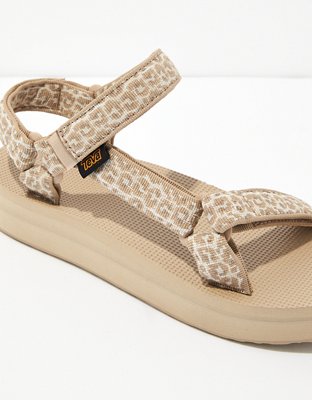 leopard teva flatform