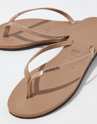 Женские сандалии American Eagle Havaianas You Metallic Flip-Flop — фото 3