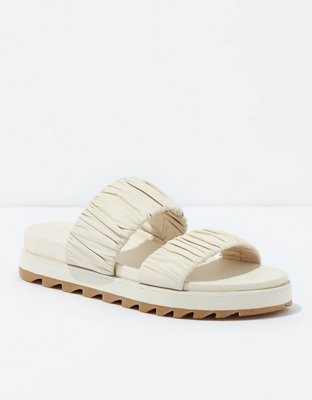 Sorel white online sandals