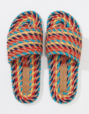 Женские сандалии American Eagle Salt + Umber Vegan Rope Slide — фото 2