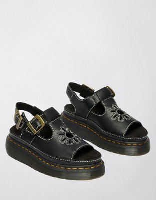 neronero ドクターマーチン　DUNNET FLOWER サンダル Dr. Martens Dunnet Flower Sandal | American Eagle