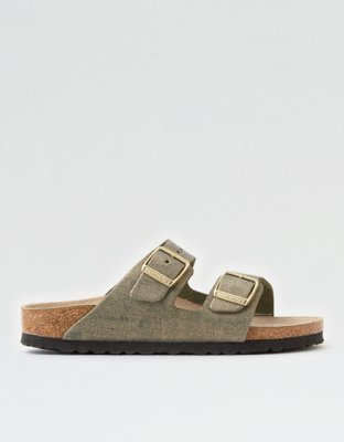 Birkenstock Arizona Washed Metallic Sandal