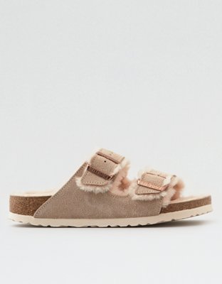 shearling sandals