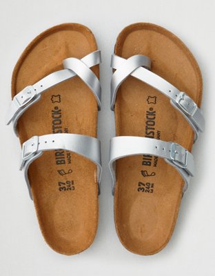 silver mayari birkenstock