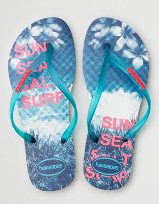 Женские сандалии American Eagle Havaianas Slim Pasisage Flip Flop — фото 2