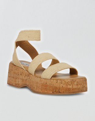 Steve madden 2025 cork sandals