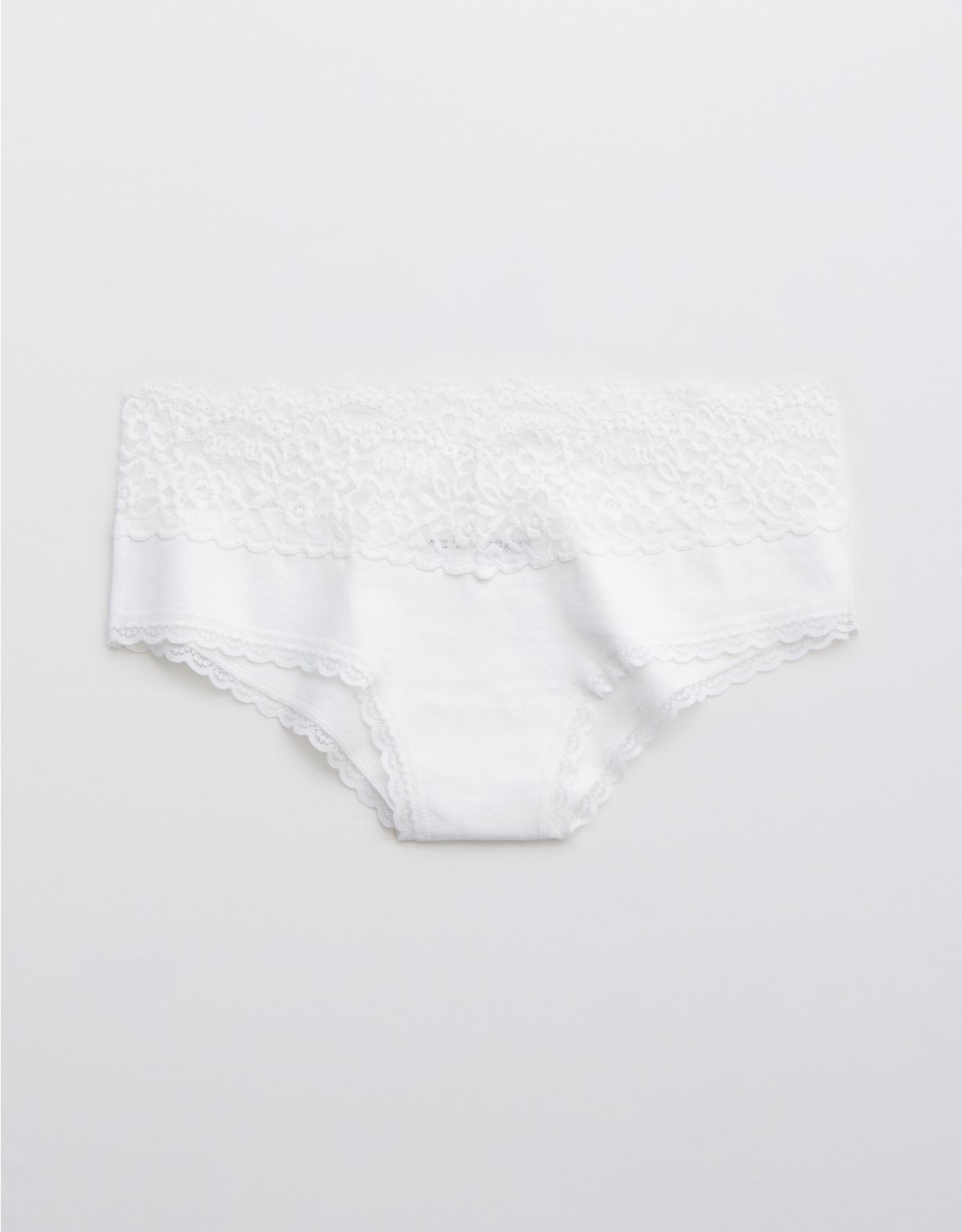 Aerie Cotton Eyelash Lace Cheeky Underwear
