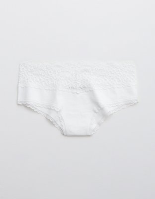 Aerie Cotton Eyelash Lace Cheeky Underwear
