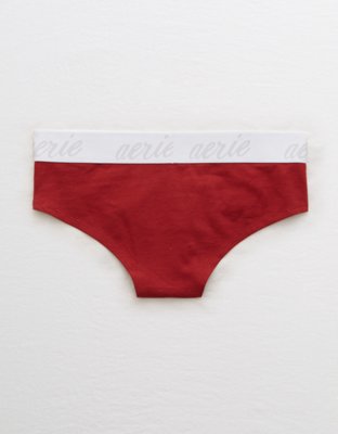 Aerie Real Soft® Stretch Cotton Logo Cheeky Underwear