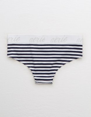 Aerie Real Soft® Stretch Cotton Logo Cheeky