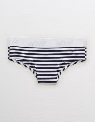 Aerie Real Soft® Stretch Cotton Logo Cheeky