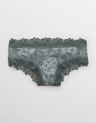 Aerie Lace Trim Cheeky Underwear
