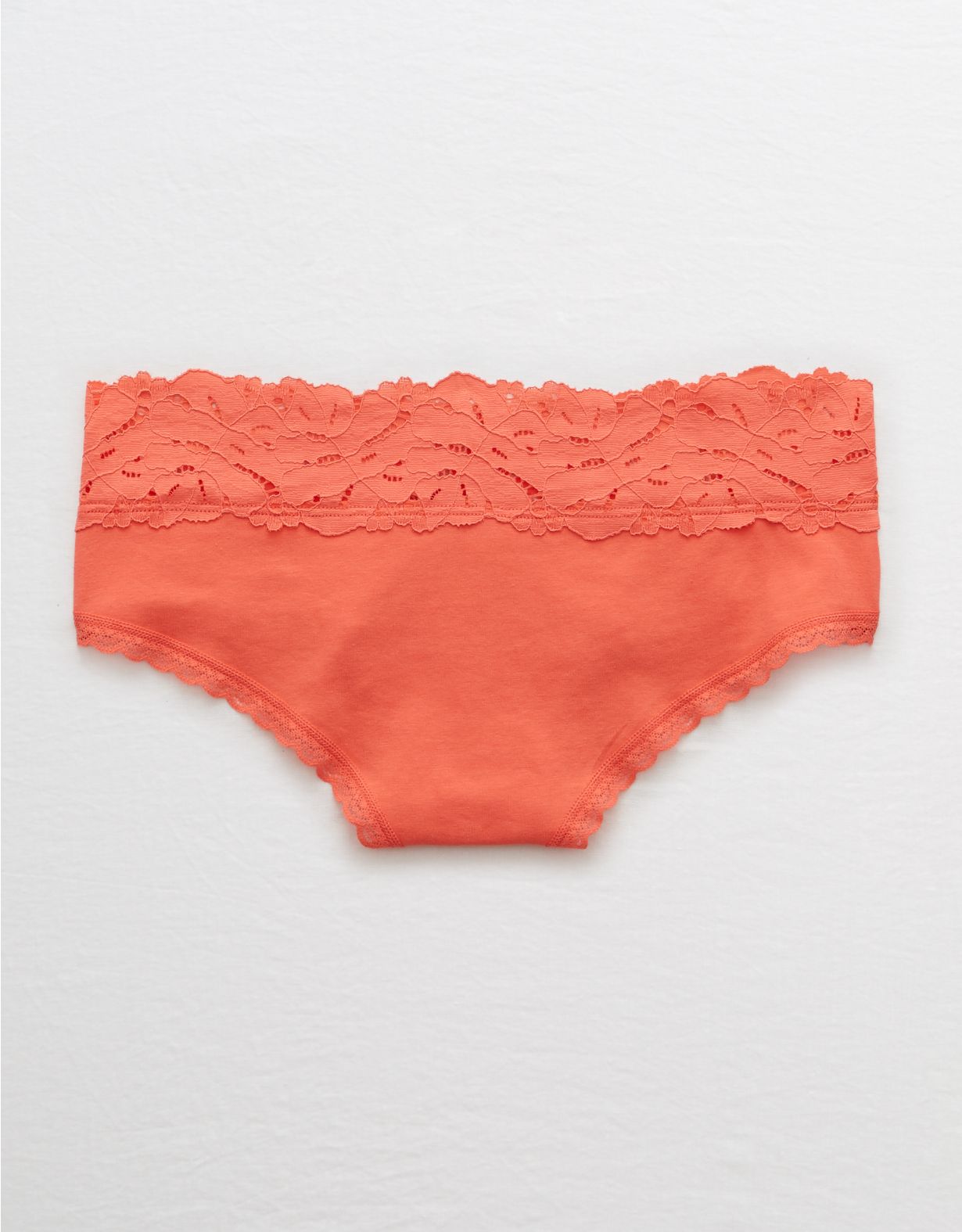Aerie Palm Lace Cotton Cheeky Underwear