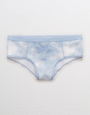 Shop Aerie Cotton Eyelash Lace Cheeky Underwear online