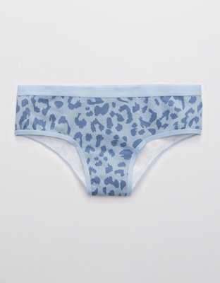 Aerie Cotton Leopard Cheeky Underwear