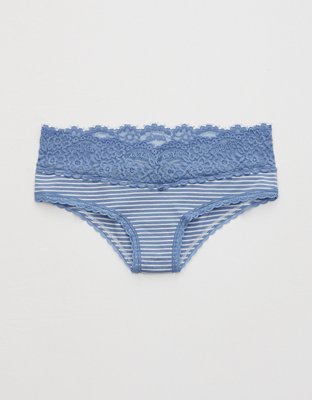 Buy Aerie Cotton POP! Lace Boyshort Underwear online