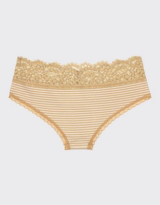 Aerie Cotton Eyelash Lace Cheeky Underwear