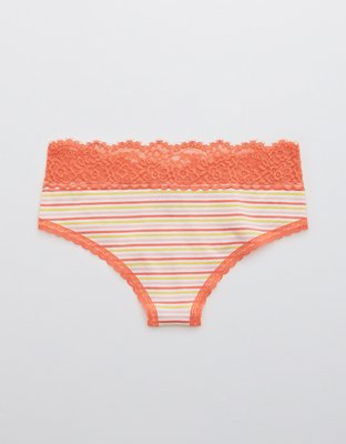 Aerie Cotton Eyelash Lace Cheeky Underwear