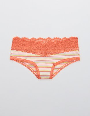 Aerie Cotton Eyelash Lace Cheeky Underwear