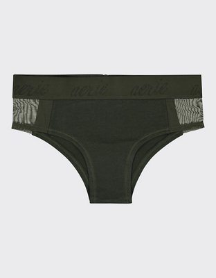 Aerie Cotton Mesh Cheeky Underwear
