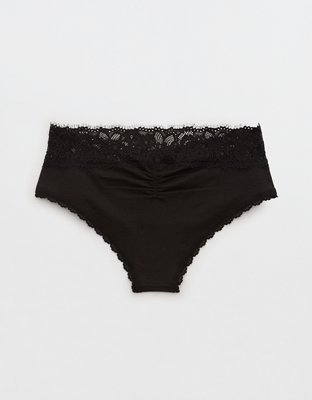 Superchill Cotton Eyelash Lace Cheeky Underwear