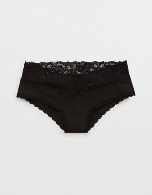 Superchill Cotton Eyelash Lace Cheeky Underwear