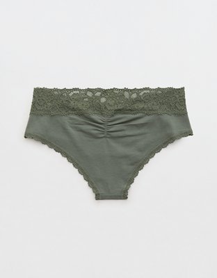 Ropa Interior Superchill Undie Cheeky de Algodón con Encaje Eyelash